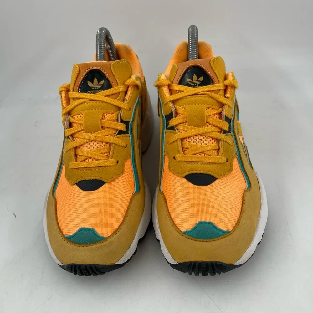 Adidas Unisex Kids Yung 96 Chasm- SZ 5 Youth -Yellow Shoes Sneakers